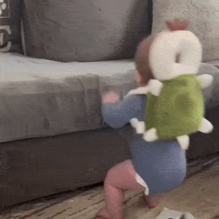 Rucsac Bebe Anti-Căzături – Protecție Cap & Spate